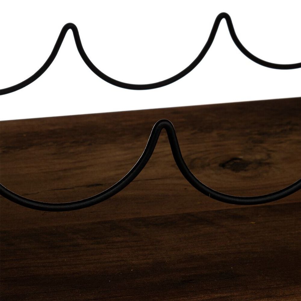 FIVE polica za vino 31x31x31cm mdf natural 173614 slika 4