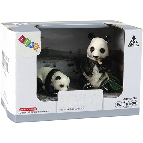 Kolekcionarske figurice gladna panda s bebom slika 3