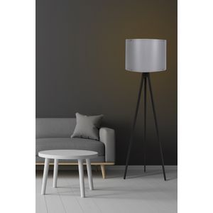 Podna Lampa u Crno-Sivoj Boji, Model 113