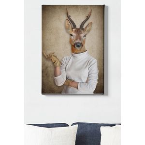 Dekorativna Višebojna Kanvas Slika (50 x 70 cm) - Model 74