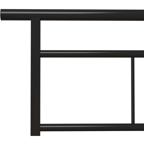 Okvir za krevet crni metalni 90 x 200 cm slika 5