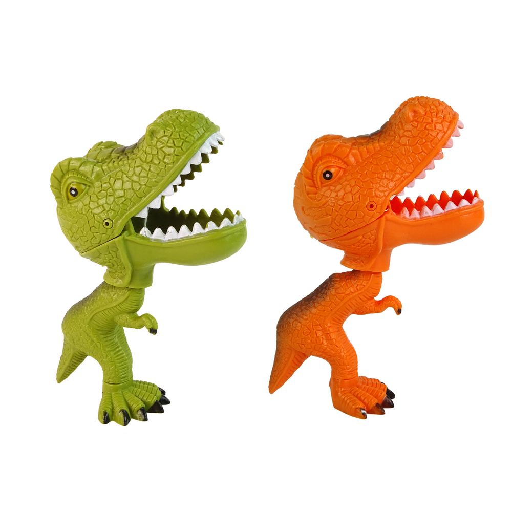 Figurica Dinosaur Tyrannosaurus koji grize 2 vrste slika 4