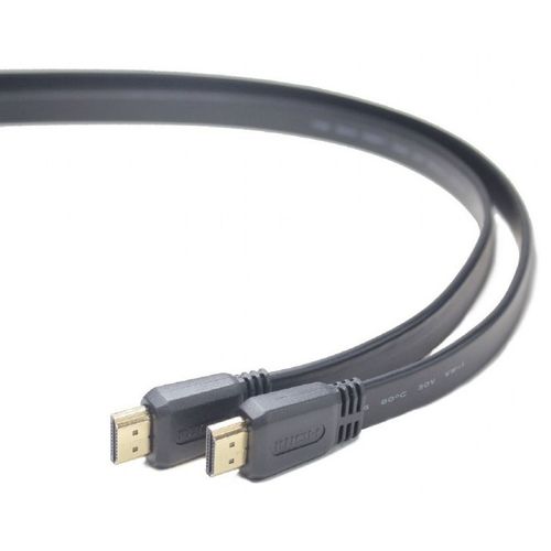 Gembird CC-HDMI4F-6 MONITOR Cable, High Speed HDMI 4K with Ethernet, HDMI/HDMI M/M, Gold Plated, Flat, 1.8m slika 1