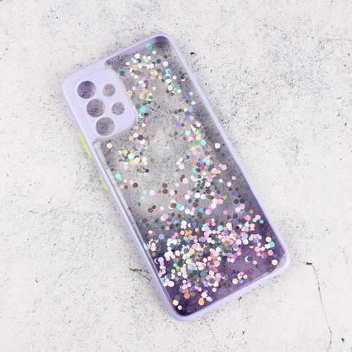 Torbica Frame Glitter za Samsung A325F Galaxy A32 4G (EU) ljubicasta slika 1