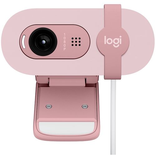 Logitech Brio 100 Full HD Webcam - Rose - USB slika 2
