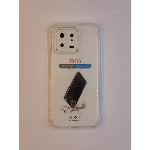 Maska za Xiaomi 13 transparent sa ojačanim ivicama slika 1