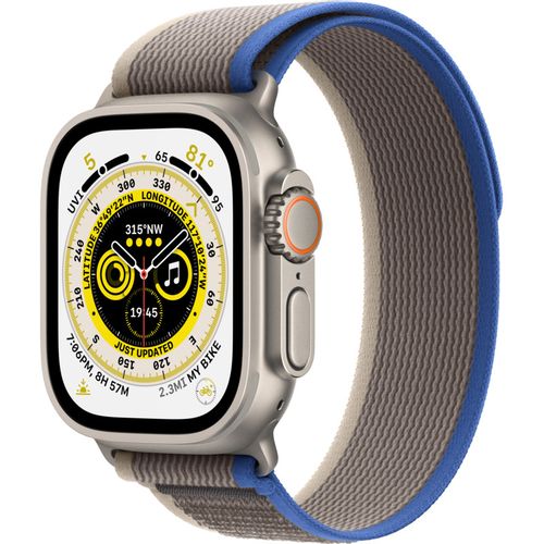 Apple Watch Ultra (MQFV3SE/A) M/L 49mm Trail Loop plavo sivi pametni sat slika 1