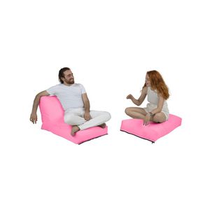 Siesta Sofa Bed Pouf - Roze Vrt Bean Bag