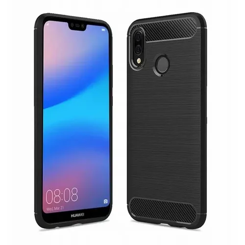 CARBON maska za HUAWEI P20 LITE crna slika 1