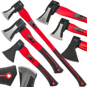 Red Technic set sjekira za cijepanje i tesanje drva 3 kom RTZS0054