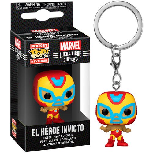 Pocket POP keychain Marvel Luchadores Iron Man El Heroe Invicto slika 3