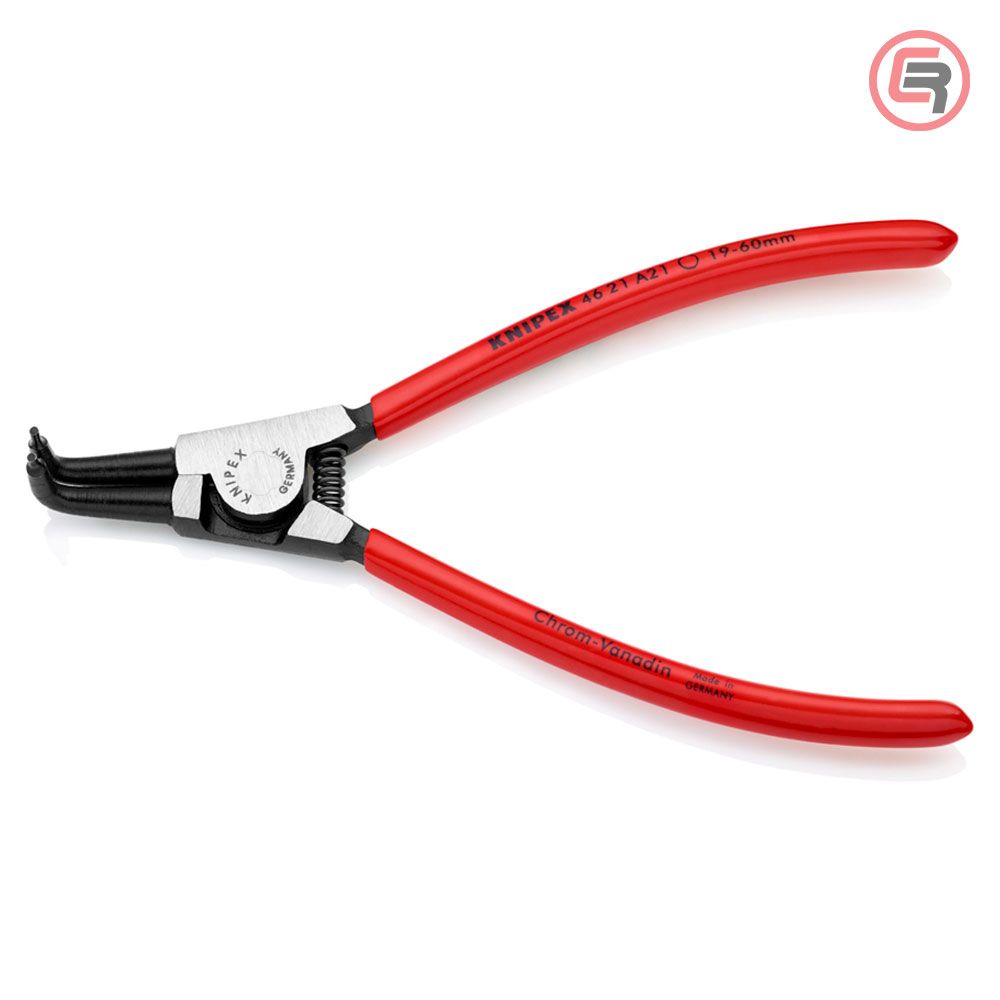 Knipex Kliješta Za Seger Osigurače Vanjska Kriva (fi 19-60 mm) 170 mm - 46 21 A21 slika 1