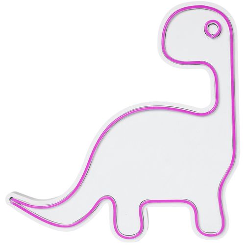 Wallity Ukrasna plastična LED rasvjeta, Dino the Dinosaur - Pink slika 13