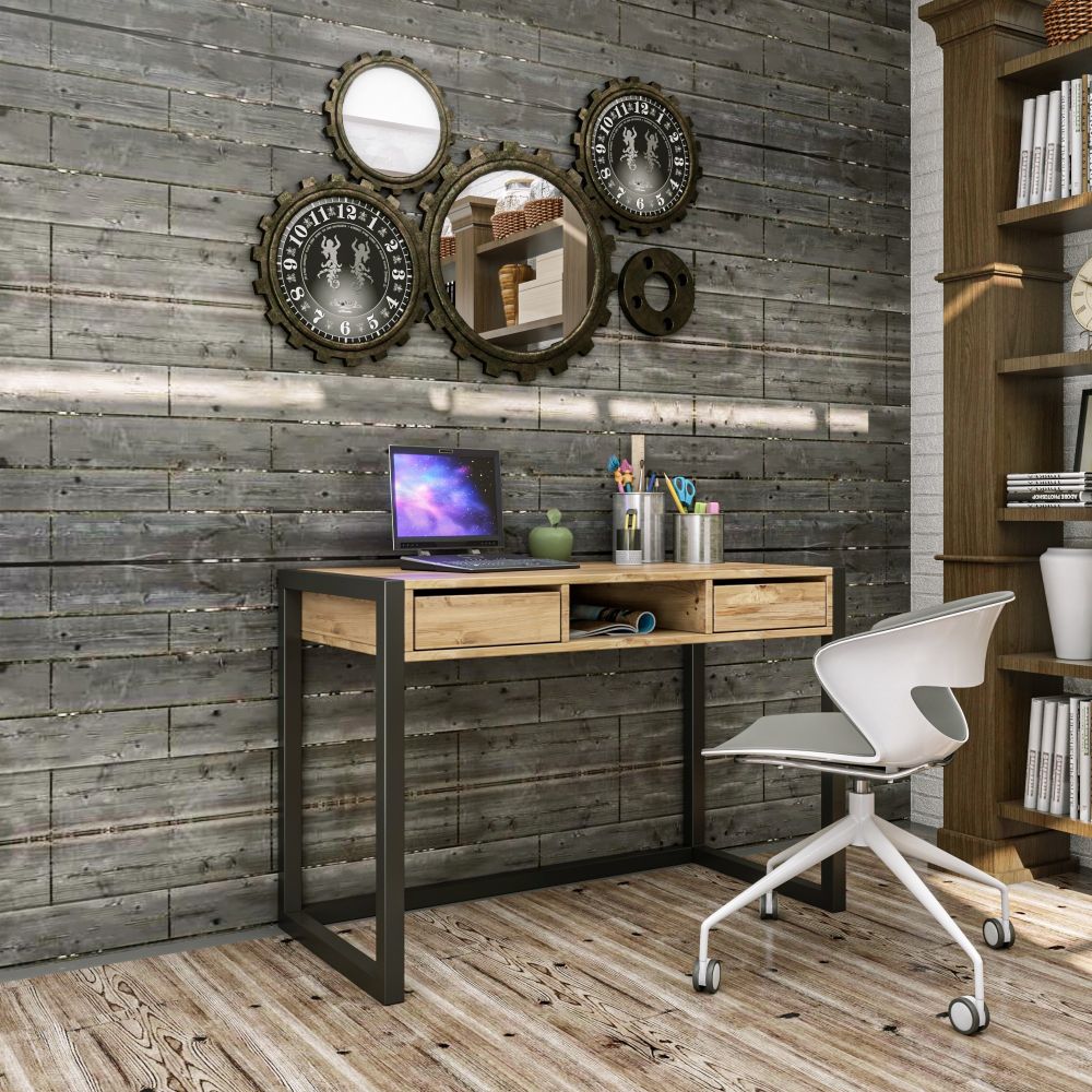 Ogene Atlantic Pine
Black Study Desk slika 4