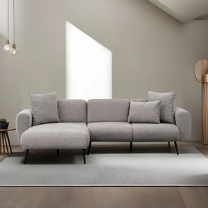 Ugaona Sofa 'Side Left' - Svetlo Siva