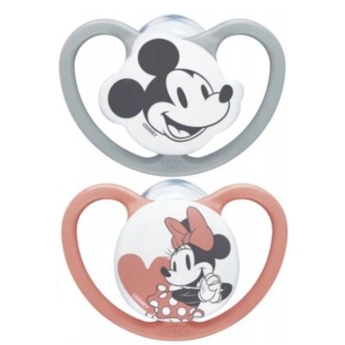 Nuk duda silikon Space 18-36m 2/1 Mickey & Minnie slika 2