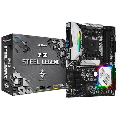 ASROCK B450 STEEL LEGEND matična ploča slika 1