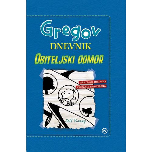 Gregov Dnevnik 12: Obiteljski Odmor, Jeff Kinney slika 1