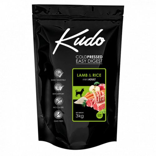 Kudo Mini Adult Lamb & Rice - 3 kg slika 1