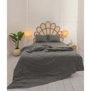 L'essential Maison Calmo - Sivi set pokrivača za bračni krevet