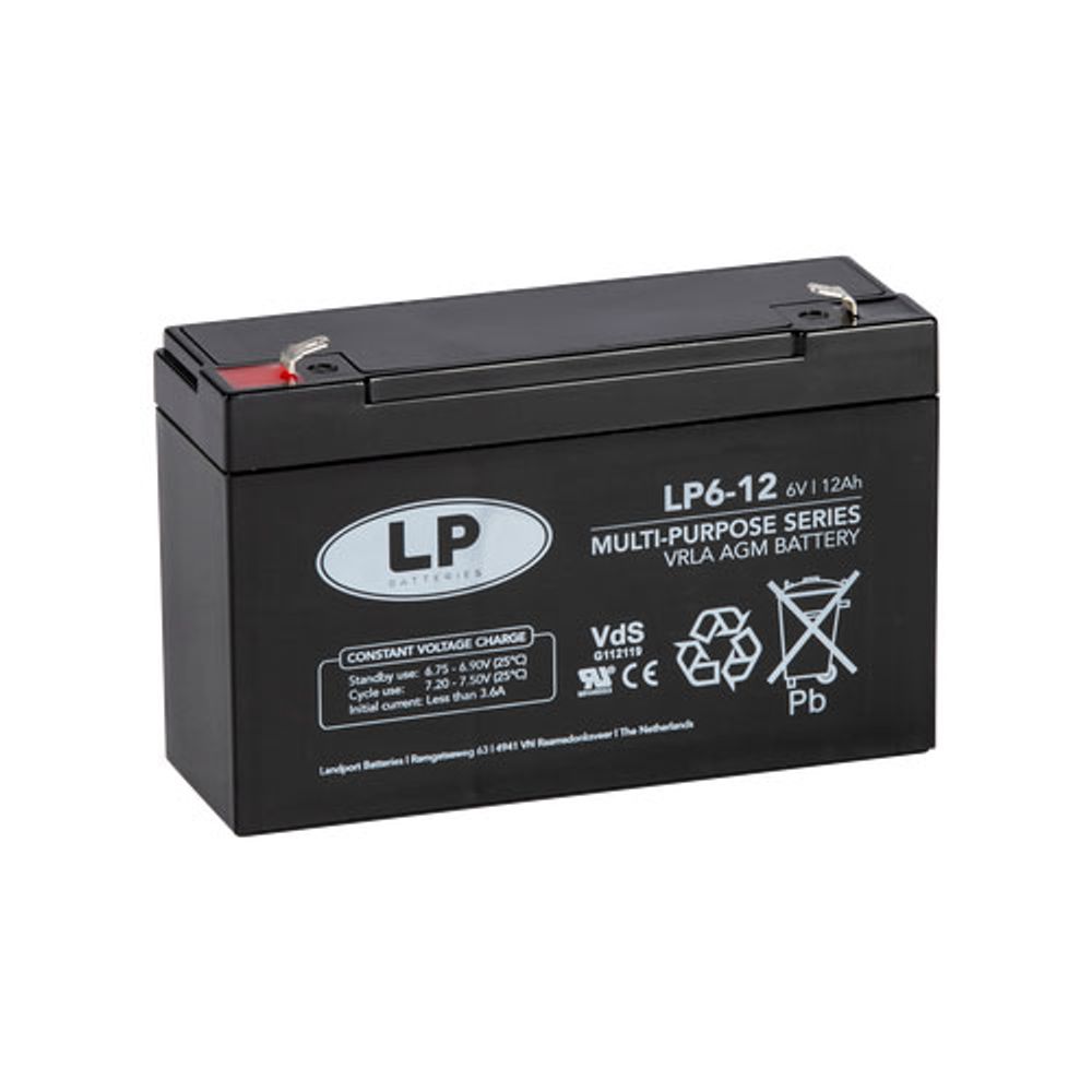 LANDPORT Baterija DJW 6V-12Ah slika 1