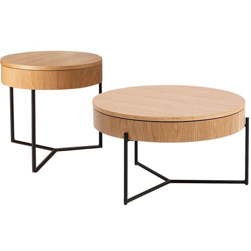 Islo - Natural Natural Nesting Table (2 Pieces) slika 5