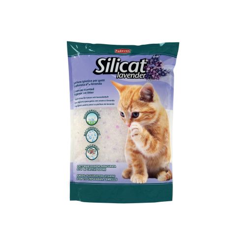 Padovan Pijesak za mačke Silicat Lavanda, 2,2 kg/5 l slika 1