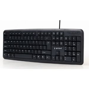 KB-U-103 Gembird Standardna tastatura US layout black USB A