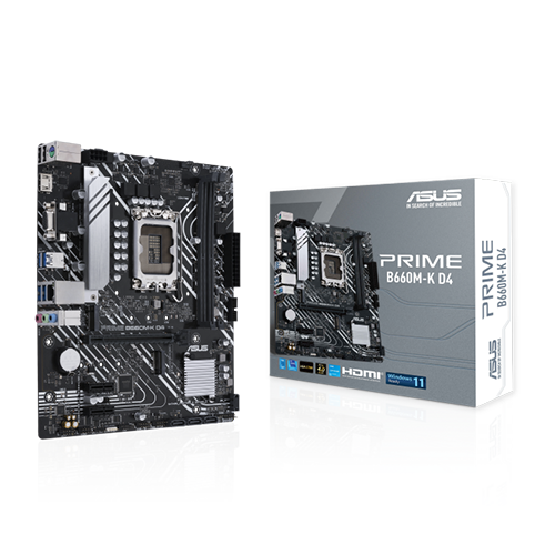 Matična ploča ASUS PRIME B660M-K D4 slika 1