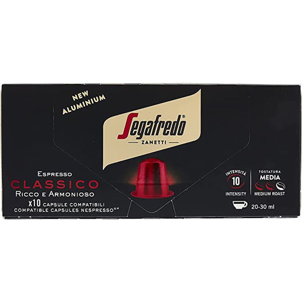 Segafredo Kapsule za kafu Classico Nespresso kompaktibilne 10 kom slika 2