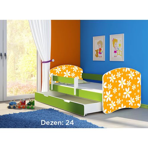 Deciji krevet ACMA II 160x80 F + dusek 6 cm GREEN24 slika 1