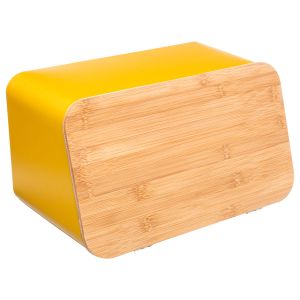 FIVE KUTIJA ZA KRUH I DASKOM ZA REZANJE MODERN ŽUTA