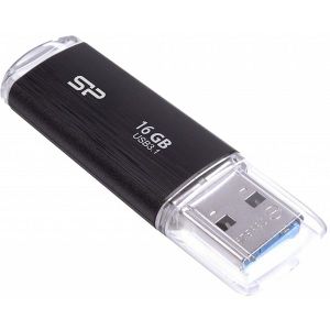 SP USB 3.2 FLASH DRIVE BLAZE B02 16GB BLACK