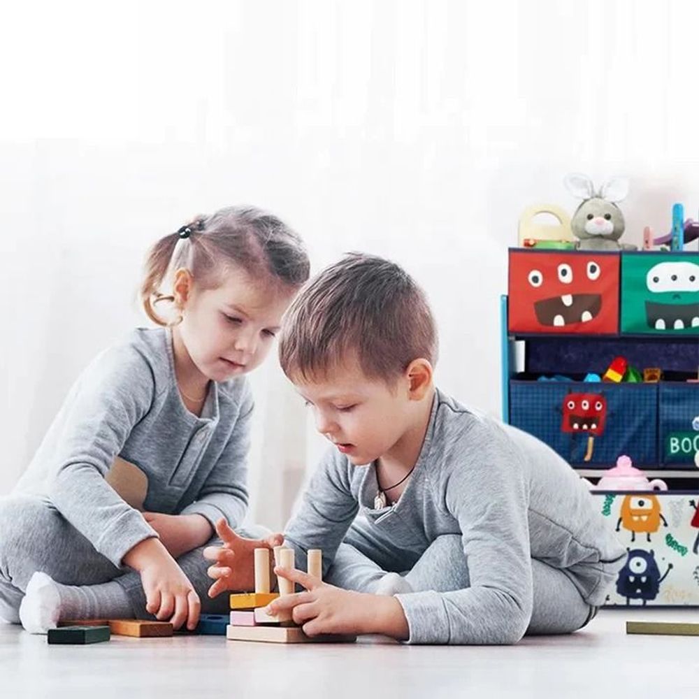 Kinder Home Organizator za igračke Ghousts, Šareni slika 9