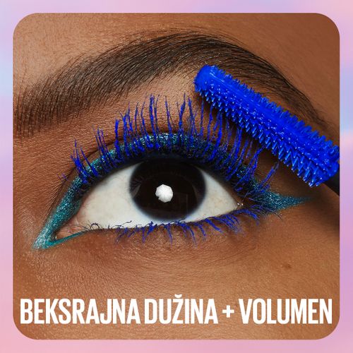 Maybelline New York Lash Sensational Sky High maskara blue mist​ slika 8