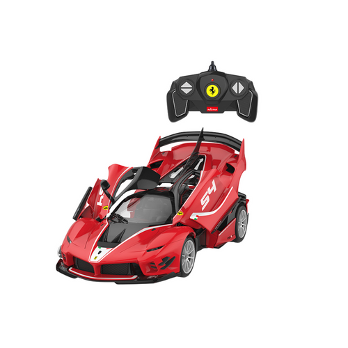 Licencirani auto na daljinsko upravljanje i sastavljanje Rastar  1:18 Ferrari FXXK EVO - crveni - 88 elemenata slika 5