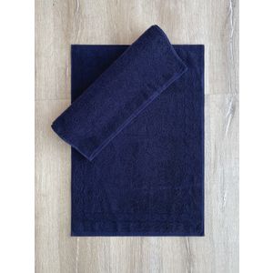 Set prostirki za kupatilo (2 komada) Capa - Tamnoplava