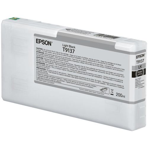 EPSON T9137 Light Black Ink Cartridge C13T913700 slika 1