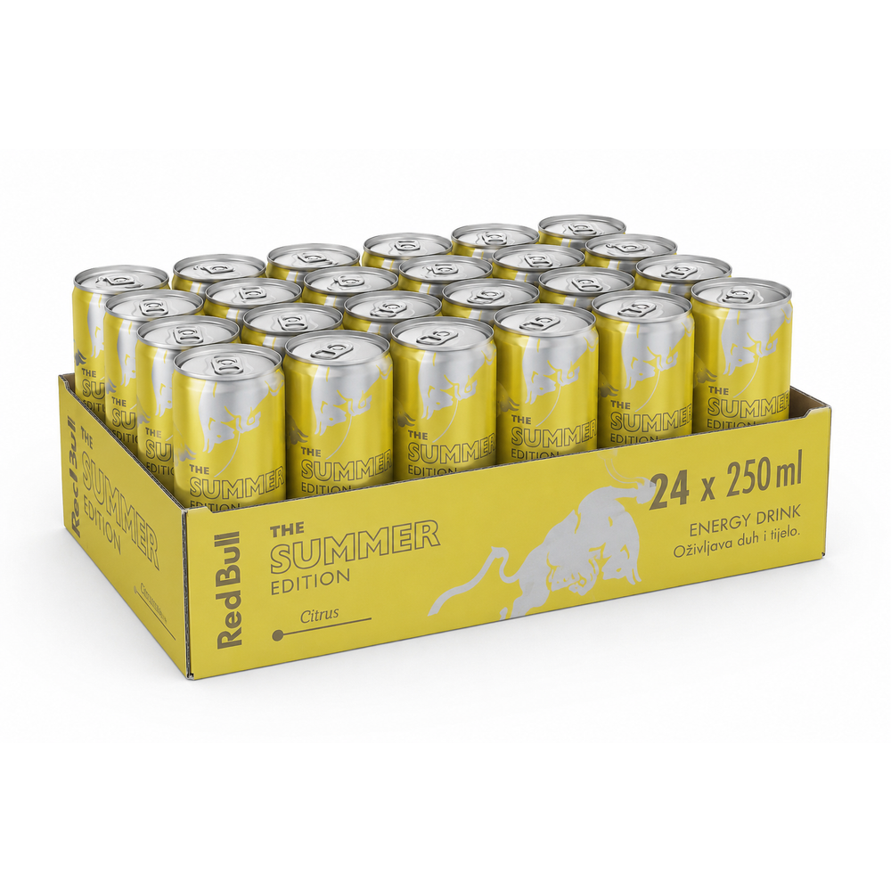 Red Bull Energy drink Citrus 24x250ml  slika 1