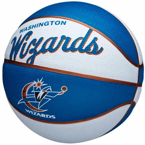 Wilson Team Retro Washington Wizards Mini Košarkaška Lopta WTB3200XBWAS slika 3