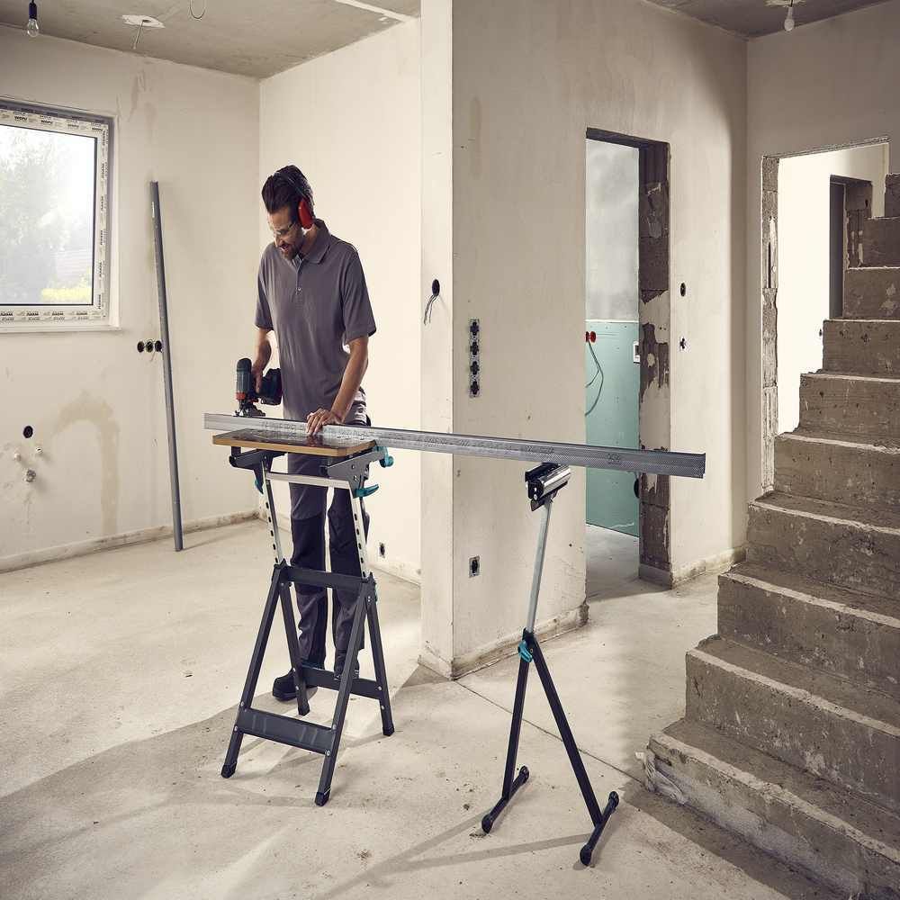 Wolfcraft Stol Radni i Stezni Master 750 Ergo / 680 x 700 x 950 mm - 6871000 slika 17