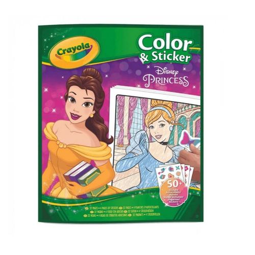 Crayola Bojanka Sa Stikerima Princess slika 2