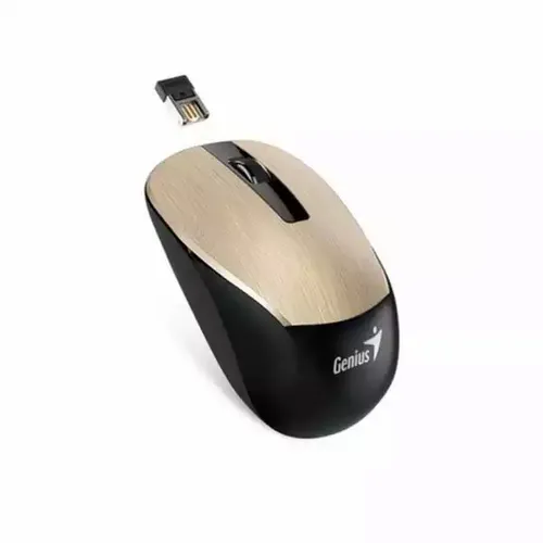 Bežični miš Genius NX-7015 1600dpi, zlatni - optički slika 1