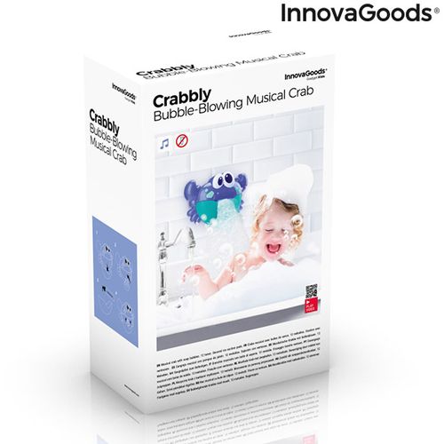 Glazbeni Rak s Mjehurićima Sapunice za Kupanje Crabbly InnovaGoods slika 2