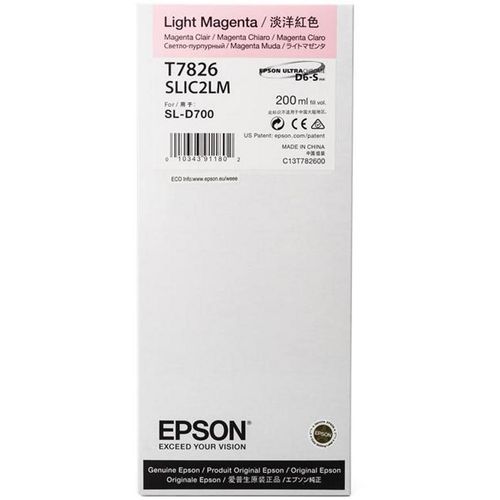 INK JET EPSON T7826 SL-D700 LIGHT MAGENTA slika 1