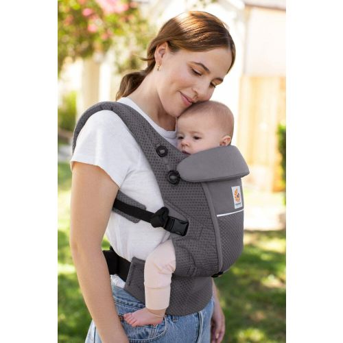 Ergobaby Adapt Soft Flex Mesh nosiljka,  Graphite Grey slika 12