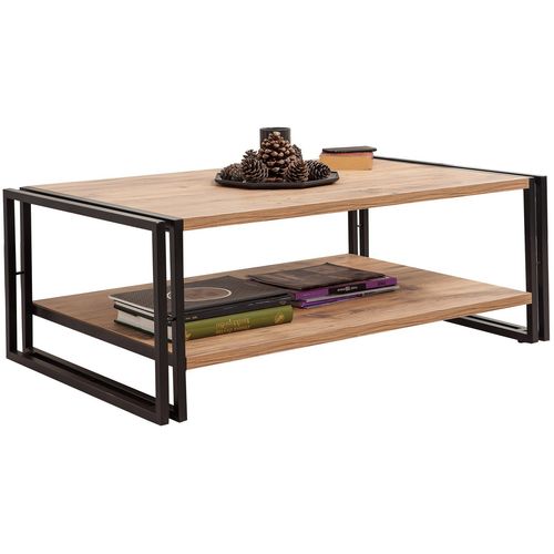 Cosmo Rectus Atlantic Pine
Black Coffee Table slika 3