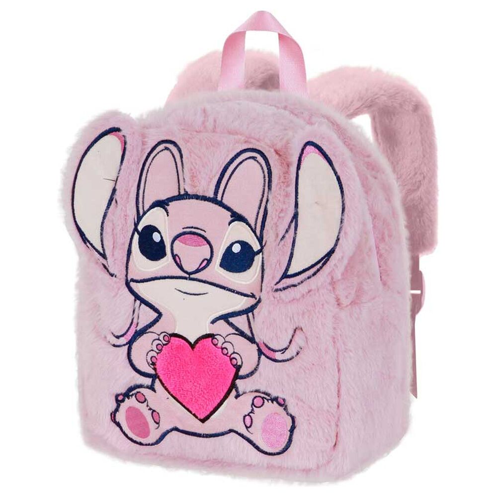 Mochila plišano srce Angel Stitch Disney slika 3