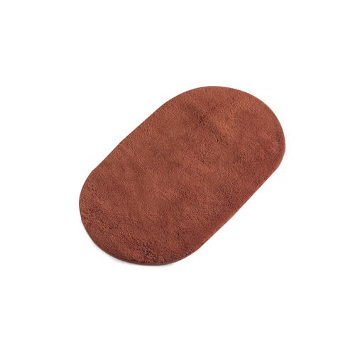 Colourful Cotton Akrilna kupaonska prostirka Colors of Oval - Brick Red slika 2