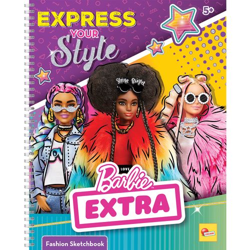 LISCIANI BARBIE kreativna bojanka Express your style 12679 slika 1